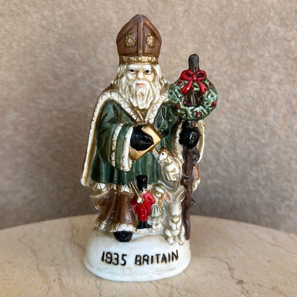 “1935 Britain” vintage Santas of the World, porcelain RARE - Picture 1 of 12